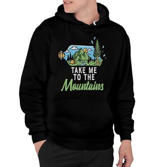 Funny Camping Take Me To Mountains Free Life New Hoodie - Seseable