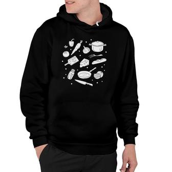 Funny Cook Line Cook Chef Cooking Hoodie | Mazezy