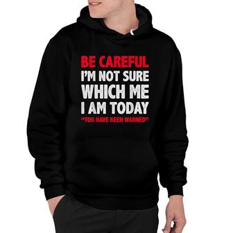 Funny Personality Young Men Sarcastic Morning Attitude Quote Hoodie - Thegiftio UK