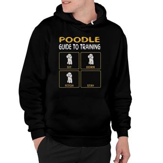 Funny Poodle Guide To Training Dog Obedience Hoodie | Seseable UK