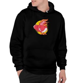 Funny Trump Turkey Thanksgiving Graphic Gif Hoodie - Monsterry