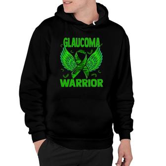 Glaucoma Awareness Glaucoma Related Green Ribbon Hoodie | Mazezy