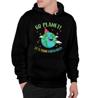 Happy Earth Day Go Planet Funny Science Teacher Recycle Hoodie - Seseable