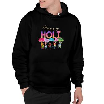 Happy Holi Festival Of Colors Version Hoodie | Mazezy