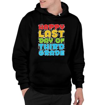 Happy Last Day Of 3Rd Grade Third Grade Gif Hoodie - Seseable
