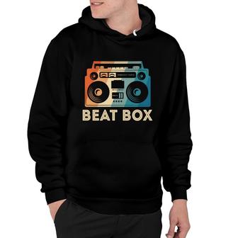 Hip Hop Beat Box Music Lovers Mixtape 80S 90S Retro Style Hoodie - Seseable
