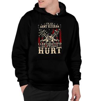 Im An Army Veteran I Can Fix Stupid But Its Gonna Hurt New Trend Hoodie - Seseable