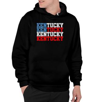Kentucky Usa Flag 4Th Of July Fourth American Vintage Hoodie | Seseable UK