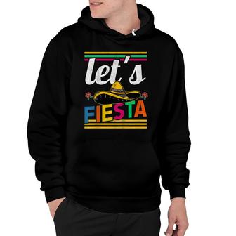 Kids Lets Fiesta Cinco De Mayo Celebration Toddler Mexican Hoodie - Seseable
