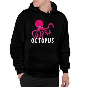 Kids Octopus For Boys Or Girls Cute Octopus Gift Hoodie - Thegiftio UK