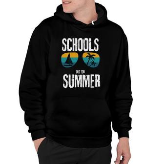 Last Day Of School Retro Schools Out For Summer Hoodie - Seseable