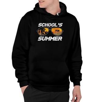 Last Day Of School Tee Retro Beach Schools Out For Summer Hoodie - Seseable
