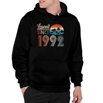 Legend Since 1992 30 Years Old 30 Birthday Gifts Vintage Hoodie - Seseable