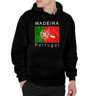 Madeira Islands Portuguese Flag I Love Portugal Hoodie | Mazezy