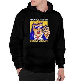 Make Easter Great Again Trump Easter Egg Usa Hoodie | Mazezy
