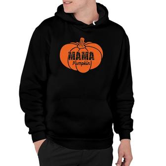 Mama Pumpkin Matching Family Thanksgiving Costume Mom Gift Hoodie - Seseable