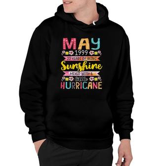 May Girls 1999 Birthday 22 Years Old Awesome Since 1999 Ver2 Hoodie - Seseable