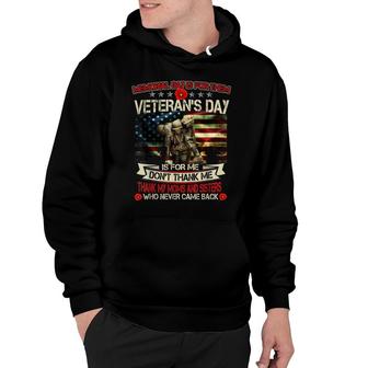 Memorial Day Is For Them Veterans Day Is For Moms Sisters Hoodie - Seseable