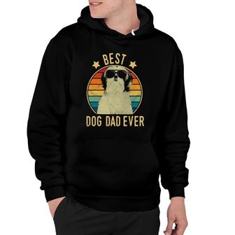 Mens Best Dog Dad Ever Shih Tzu Fathers Day Gift Hoodie - Seseable