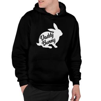 Mens Daddy Bunny For Dad Father Family Matching Easter Hoodie | Mazezy