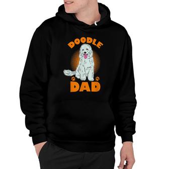 Mens Doodle Dad Goldendoodle Dog Father Golden Doodle Hoodie - Thegiftio UK