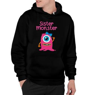 Monster For Girls And Sisters Hoodie | Mazezy