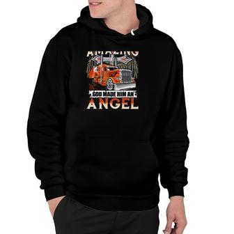 My Daddy Was So Amazing God Made Him An Angel Truck Back Version Hoodie - Seseable