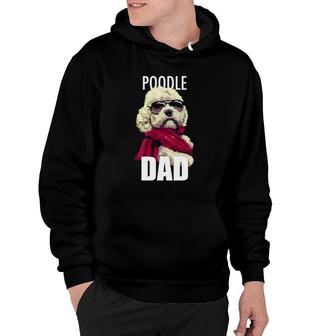 Poodle Dad Dogtee Hoodie | Mazezy