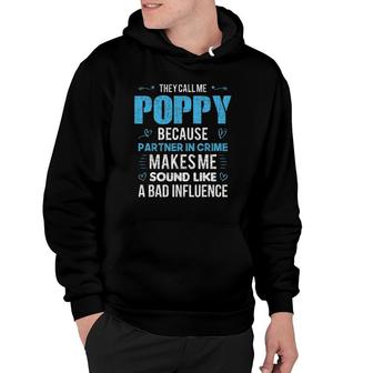 Poppy Grandpa Fathers Day Vintage Hoodie - Seseable