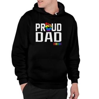 Proud Dad Gay Pride Month Lgbtq Hoodie - Seseable