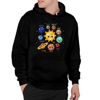 Solar System Planet Space Pluto Kids Future Astronaut 2022 Hoodie - Seseable