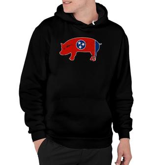 State Of Tennessee Barbecue - Pig Hog Bbq Competition Hoodie | Mazezy