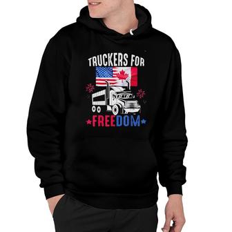 Truckers For Freedom Attractive Gift 2022 Hoodie - Thegiftio