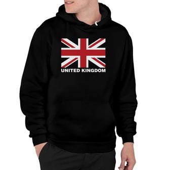 United Kingdom British Flag Union Jack Flag Novelty Gift Hoodie | Mazezy