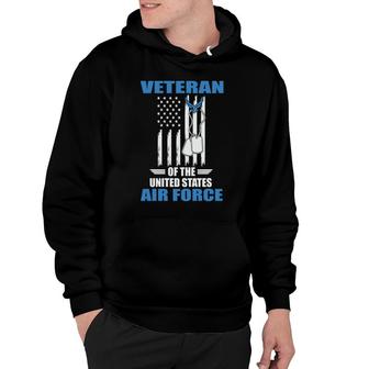 Veteran 2022 Of The Us Air Force Blue Graphic Hoodie - Seseable