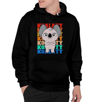 Vintage Cute Animal Pun Koala Hoodie | Mazezy