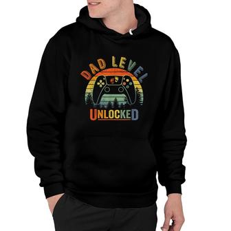 Vintage Dad Level Unlocked Est 2022 Game Lover Fathers Day V3 Hoodie - Thegiftio UK