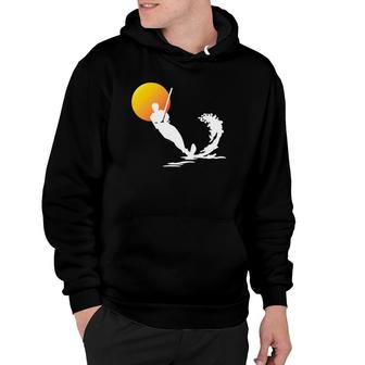 Water Skiing Cool Surface Water Sport Lovers Gift Hoodie | Mazezy