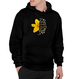 Womens Christian Bible Verse God Is Within Her She Scripture Gifts Premium Hoodie - Monsterry