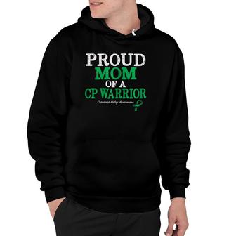 Womens Proud Mom Cerebral Palsy Awareness Hoodie - Seseable