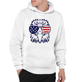 4Th July American Eagle Flag- Independence Day Hoodie - Seseable