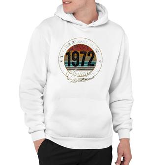 50 Years Old Vintage 1972 Being Awesome 50Th Birthday Hoodie - Seseable