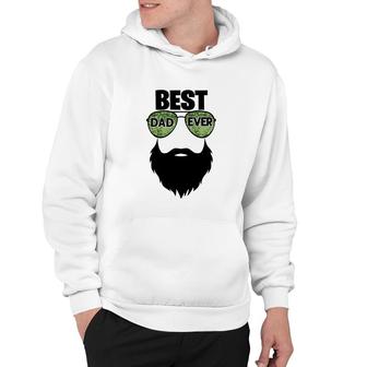Best Dad Ever Black Beard Special Gift For Dad Fathers Day Hoodie - Seseable