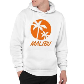 California Palm Tree Malibu Hoodie | Mazezy