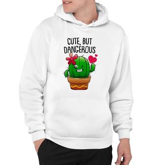 Cute Cactus Gift For Women Girls Plant Lovers Funny Cacti Hoodie | Mazezy
