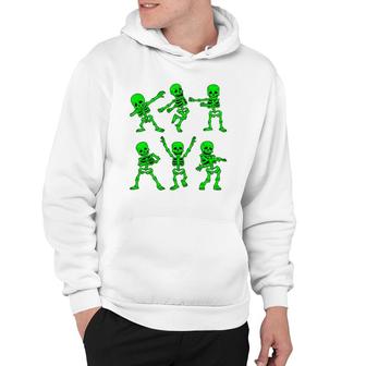 Dancing Skeletons Dance Challenge Girl Boys Kids Halloween V3 Hoodie - Thegiftio UK