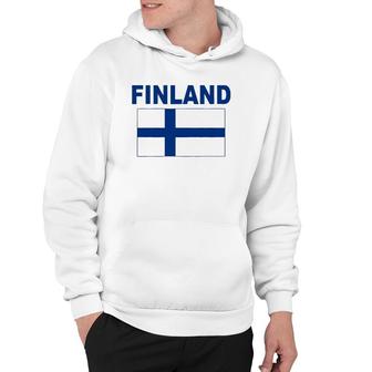 Finland Flag Cool Finnish Suomi Flags Gift Top Tee Hoodie | Mazezy