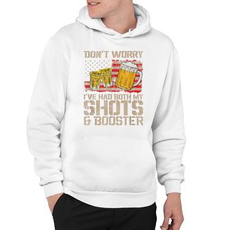 Funny Had My 2 Shots Dont Worry Had Both My Shots Tequila Hoodie - Seseable
