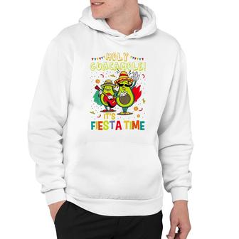 Funny Holy Guacamole Fiesta Time Mexican Food Avocado Hoodie | Seseable CA