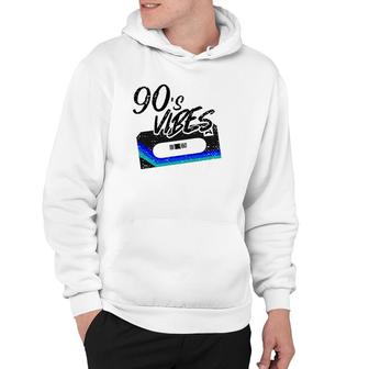 Funny Vintage 90S Vibe Party Compact Cassette Tape Stereo Hoodie | Mazezy